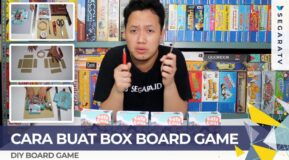 DIY Tutorial Cara Membuat Box Kotak Board Game Kreatif dan Sempurna